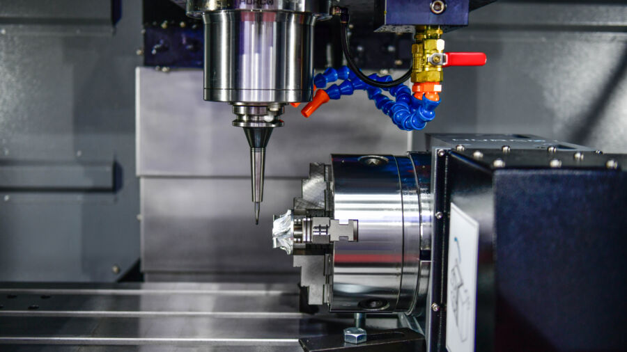 The,5-axis,Cnc,Mills,Machines,For,Design,Configuration,That,Utilizes